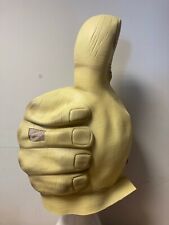 Thumbs Up Mask Latex Full Head Like Social Media Funny Fancy Dress Costume
