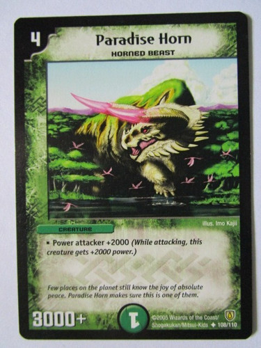 Duel masters paradise horn - duel,