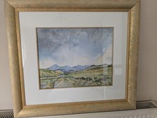 An Original Watercolour Painting By Scottish Artist Jim McIntyre Dated 2005