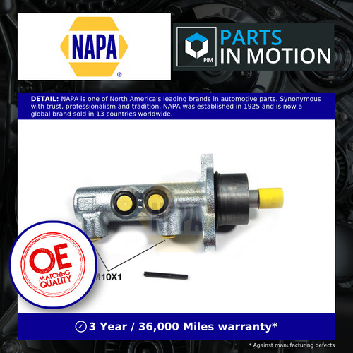 Brake master cylinder fits - cylinder,