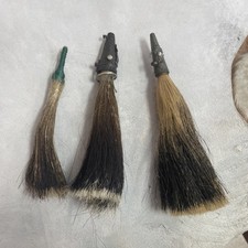 3 Vtg Gamesbarte Deer Bristles