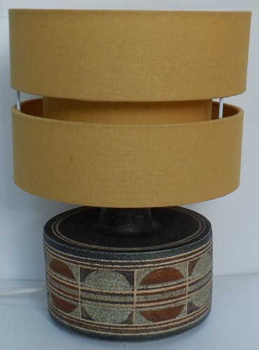Troika pottery table lamp - pottery,