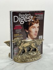 Pair of Vintage Solid Brass