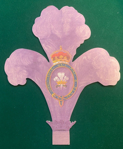 Antique royal menu prince - antique,