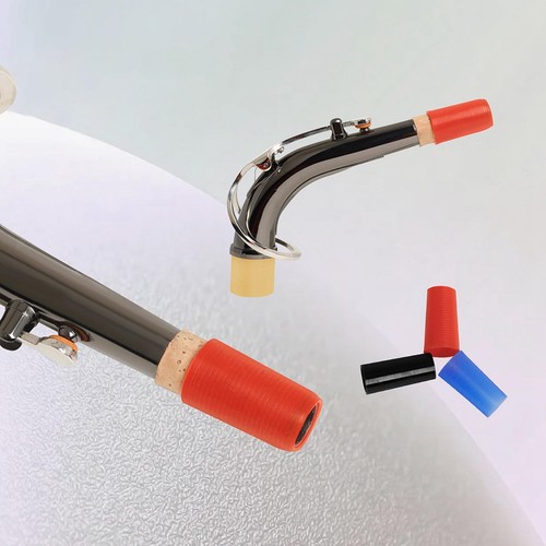 3pcs silicone saxophone - silicone, bend