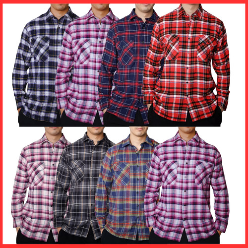 Mens lumberjack check shirts - lumberjack,