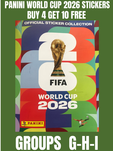 Panini world cup 2026 stickers - world,