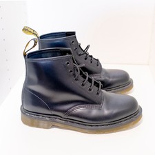 Dr Martens 6-Hole Black Boots