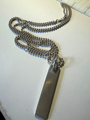 Genuine silver hallmarked