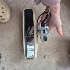 Mercedes SL 350 cream auto dim interior mirror 