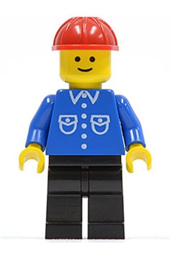Lego minifigure town shirt - town:,