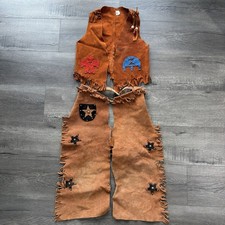 Vintage Kids Leather Fringe