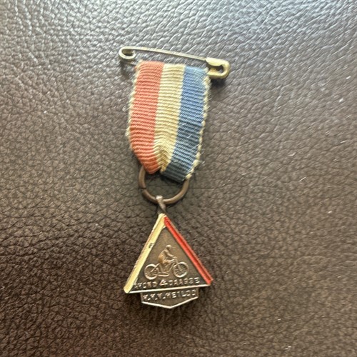 1950s cycling medal badge - 1950s, &