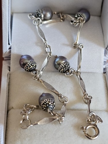 Sterling silver oak acorn