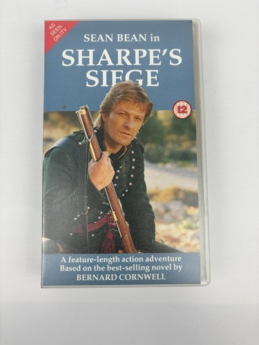 Sharpe siege vhs video - vhs,