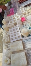  4pcs different Silicone Resin Molds - 3D  Candle and  beautiful Molds. 