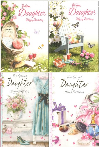 Daughter birthday card - daughter,