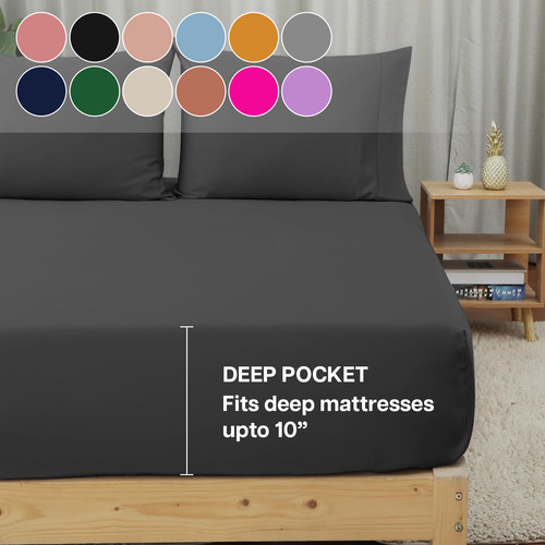 Extra deep fitted sheet 25cm - deep,
