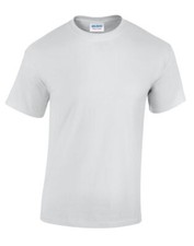 Gildan Mens Heavy Cotton T Shirt Plain Short Sleeve T-shirt Tee Top G5000
