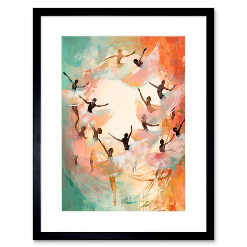 The tornado ballet painting - the,