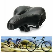 Universal Extra Wide Comfy Cushioned Bicycle Gel Saddle Seat Soft Padded MTB