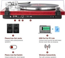 1byONE HiFi Bluetooth RCA USB