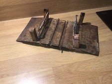 O Gauge Hornby Clockwork Single Track Level Crossing For Spares Very Rusty