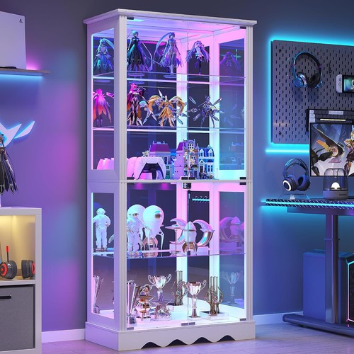 Fredees glass display cabinet - glass,