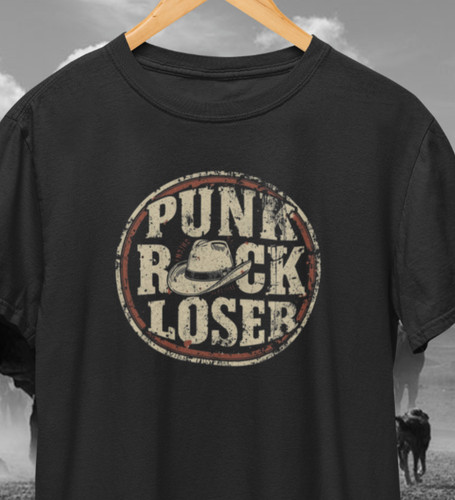 Punk rock loser shirt - loser, t-shirt
