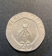 2006 Gibraltar 20p Coin Keys of Gibraltar Twenty Pence