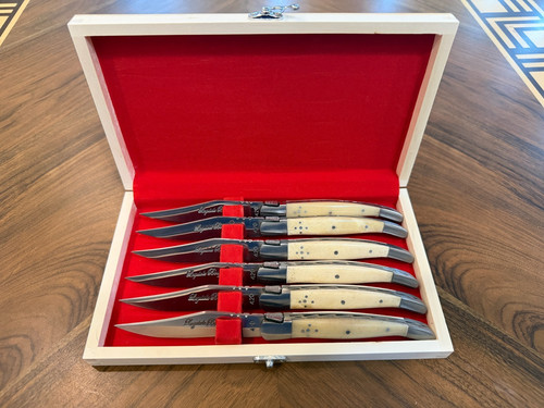 French laguiole handle steak - french,