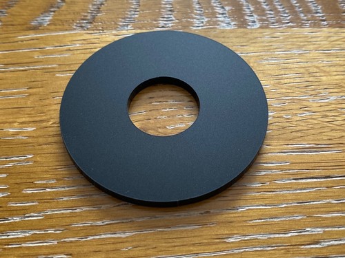 Matt black downlight - black, spotlight