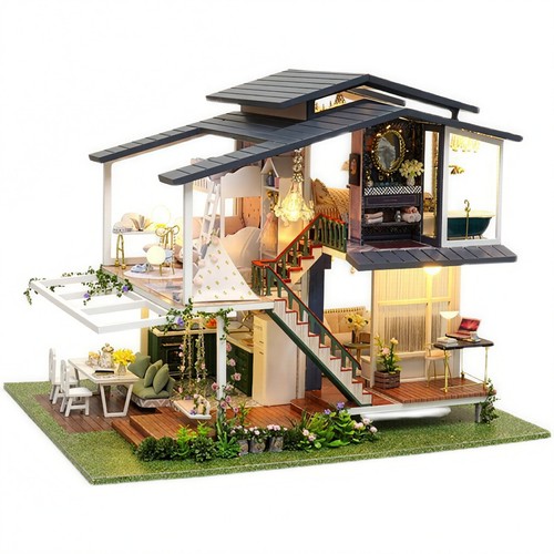 Monet garden diy miniature - monet,