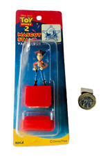 Ink Stamp Toy Story 2 Woody New Sealed Figure Mascot in Japanese Vintage ra