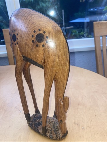 Vintage african hand carved - vintage,