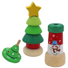 Christmas Retro Wooden Toy Set