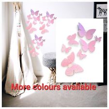 3D butterflies Glitter For