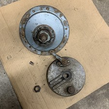 Enfield, Front Wheel, Hub,brake Plate, Shoes,model G, 1950’s,parts,