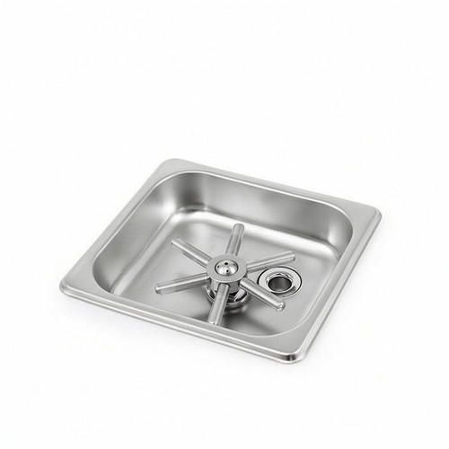 Cup washer with recessed basin - washer,