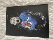 Mbappe Wall Displate (scratches Circled) (no Magnet)