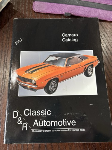 2002 camaro parts catalog - 2002,