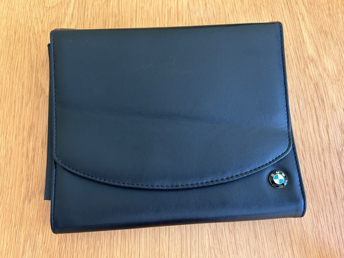 Bmw black padded leather - bmw,