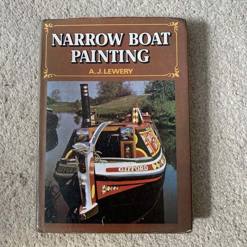Narrow boat painting a - narrow,