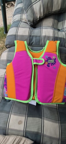 Zoggs girls swim vest in - zoggs,