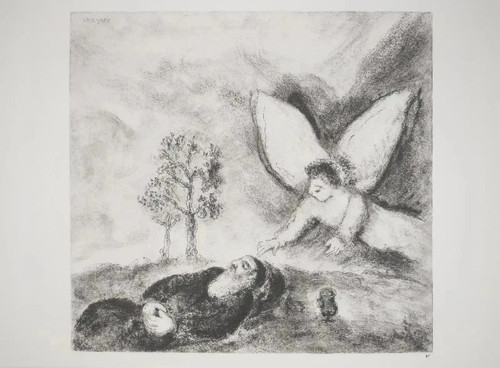 Marc chagall elijah comforted - marc,