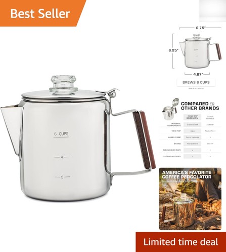 Camping ready stove top coffee - camping-ready,