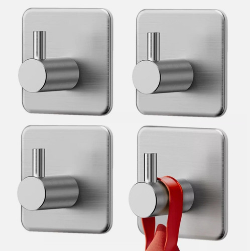 4pcs self adhesive - adhesive, hooks