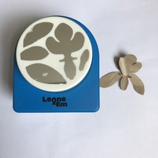 McGill Craftivity Craft Floral Orchid  Punch  Cut Paper Card Die Cut