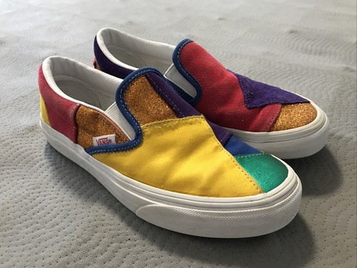 Vans era pride patchwork shoes - pride,