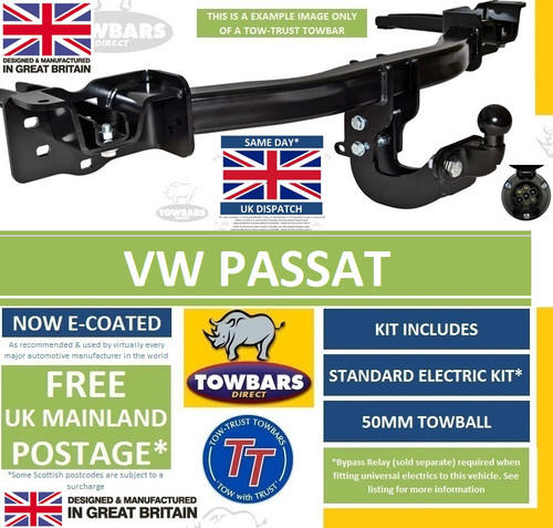 Flange towbar for - towbar, vw